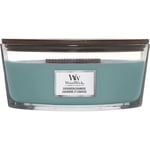 WoodWick Rumsdofter Doftljus Ellipse Evergreen Cahsmere 453 g (702,00 kr / 1 kg)