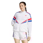 adidas Adizero Retro Jacka Dam XS Vit - Lätt och Funktionell Löparjacka
