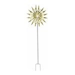 Lablanc - Girouette de jardinMoulin à vent rotatif en fer, Sculpture d'extérieur, personnalité, artisanat en métal, ornement de jardin-moulin à vent
