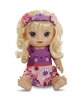 Baby Alive Haarzauber Baby with Blonde Hair, Talking Doll with Hair that Grow and Shorter, Toy for Children from 3 Years