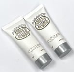 L'Occitane Amande ALMOND MILK CONCENTRATE Dry Skin Body Cream Duo: 2 x 20ml