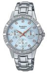 Casio Silver Womens Multi Dial Watch Sheen SHE-3517D-2AUEF