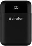 Cirafon Powerbank Premium - Pd/qc Fast Charger 10000mah Svart