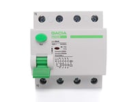 Disjoncteur différentiel - Différence d'électricité - Disjoncteur - Disjoncteur FI - RCD - RCCB (40 A - 4P - 30 mA - 10 kA - Type A)