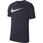 Nike T-shirt Team Club 20 pour homme, Homme, T-shirt, CW6936-451, Bleu nuit/blanc, 3xl