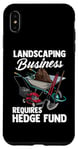 iPhone XS Max Lawn Care Mowing Design For Landscaper - Requires Hedge Fund Case
