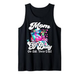 Mom Off Duty Go Ask Your Dad Flamingo Sunglasses Mothers Day Tank Top