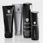 Mane Hair Thickening Fibres Travel Pack with Shampoo, Conditioner and Shine Spra