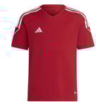 adidas Tränings T-Shirt Tiro 23 League - Röd/Vit Barn, storlek 164 cm