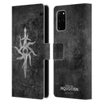 Head Case Designs Officially Licensed EA Bioware Dragon Age Distressed Symbol Inquisition Graphics Leather Book Wallet Case Cover Compatible With Samsung Galaxy S20+ / S20+ 5G
