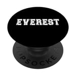 Souvenir de l'Everest / Everest Mountain Climber / Police moderne PopSockets PopGrip Interchangeable