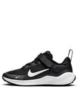 Nike Kids Revolution 7 Trainers - Black, Black, Size 10 Younger