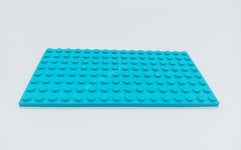 LEGO 8x16 AZURE Base Plate Baseplate - 8x16 STUDS (PINS)  - Brand New
