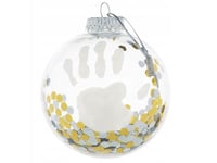 Baby Art Christmas Ball Set För Babyfotavtryck/Handavtryck Transparent 3601099600