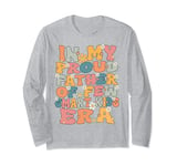 Fathers Day In My Proud Father Of Few Smart Kids Era Groovy Long Sleeve T-Shirt