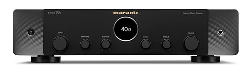 Marantz Stereo 70s AV Receiver with 6 HDMI Inputs (three 8K), HEOS Built-In Multiroom Technology, AirPlay 2 and Bluetooth - Black