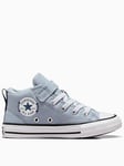 Converse Kids Boys Malden Street Easy-On Velcro Day Trip Utility Mid Trainers - Navy, Navy, Size 1 Older