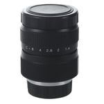 TV Lens/CCTV Lens for C Mount Camera 25mm F1.4 in Black V4G2