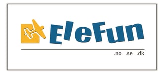 Elefun vinyl banner - Stor