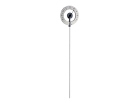 TFA Lollipop - Termometer - analog - silver, anthracite with black pointer