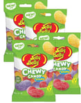 12 stk Jelly Belly Chewy Candy Sours Assorted 60 gram - Sur Vingummi med Fruktsmaker - Hel Eske 720 gram (USA Import)