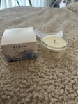 NEOM New Organics London Real Luxury Scent To De-Stress 75g White Candle Boxed