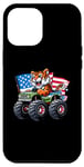 iPhone 13 Pro Max Patriotic Tiger 4th July Monster Truck American Case