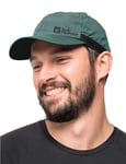 Jack Wolfskin Strap Baseball Cap, Jade-Green, One Size