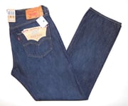 * LEVI'S * Men's NEW Vintage 501 Jeans 36"W X 32"L Indigo Blue Rigid 14501-0011
