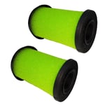2 Pack Foam Filter for Gtech Multi Handheld Vacuum Cleaners (2013-2015). Washable and Reusable (compares to ATF001). Genuine Green Label Product