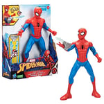 Spider-Man Figurine Thwip de 33 cm, Jouets de Super héros pour Enfants, à partir de 5 Ans, Accessoires Web Blaster Inclus