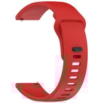 Silikonarmband till Xiaomi Redmi Watch 5 Lite/Active - Röd