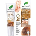 Dr Organic- Organic Snail Gel - Hand & Nail Elixir - 50ml Bioactive Skincare New