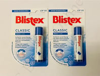 2 x Blistex Classic Daily Care Lip Protector 4.25g SPF 10