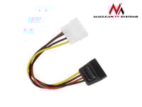 Maclean Molex - Sata, 0,15 M, Flerfärgad (Mctv-633)