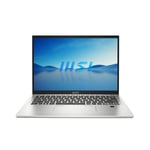 MSI Prestige 14 Evo (B13M-244UK), Latest Intel Core i5-13500H, 14" FHD+ 60Hz Panel, Latest Intel Iris Xe Graphics, 16GB, 512GB SSD, Windows 11 - Urban Silver