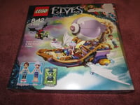 Lego Elves Aira's Airship & the Amulet Chase (41184) BADLY DAMAGED BOXES - NEW