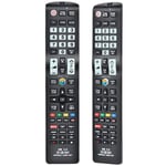 Alkia Universal Luminous Replacement Remote Control SM-1LC For Samsung TV/LEARN/3D/LCD/LED/HDTV, Works with All Samsung televisions LED/LCD/Plasma(Glow in Dark)