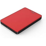 Sonnics 1 to Rouge Disque Dur Externe Portable USB 3.0 Super Rapide Vitesse de Transfert pour Une Utilisation avec Un PC Windows, Apple Mac, Xbox One et PS4