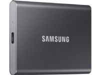 Samsung Portable SSD T7, 1000 GB, USB Type-C, 3.2 Gen 2 (3.1 Gen 2), 1050 MB/s, Salasanasuojaus, Harmaa