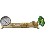 Bevo Nordic tryck/flödesmätare m/1&quot; klokoppling, 5-42 l/min, 10 bar