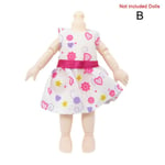 16cm/6inch Mini Girl Doll Clothes Suit Diy Dress Up Accessory B2