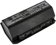 Kompatibelt med Asus G750, 14.8V, 4800 mAh