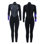 Pro-Dive Ladies 3mm Steamer Wetsuit Purple Size 14