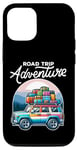Coque pour iPhone 14 Pro Road Trip Adventure Travel Outdoor Vacances Cross Country