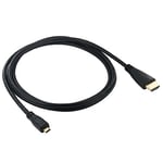 XIAODUAN-Apply to- - Full 1080P Video HDMI to Micro HDMI Cable for GoPro HERO 4/3+ / 3/2 / 1 / SJ4000, Length: 1.5m