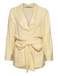 Rodebjer Tennessee Cape Designers Blouses Long-sleeved Yellow RODEBJER