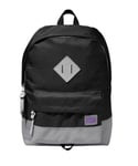 Asics Basics Onitsuka Tiger Black Grey Sports Backpack Rucksack Bag 113933-0900