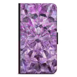 Bjornberry Fodral Sony Xperia XZ2 Compact - Lila Kristaller