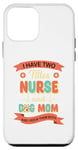 iPhone 12 mini Dual Hearts: The Nurse & Dog Mom gift for dog lovers Case